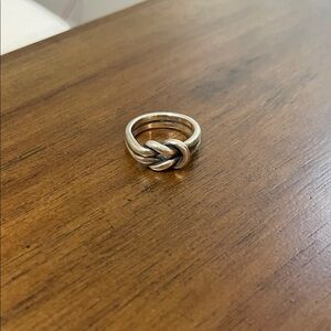 James Avery Silver Knot Ring